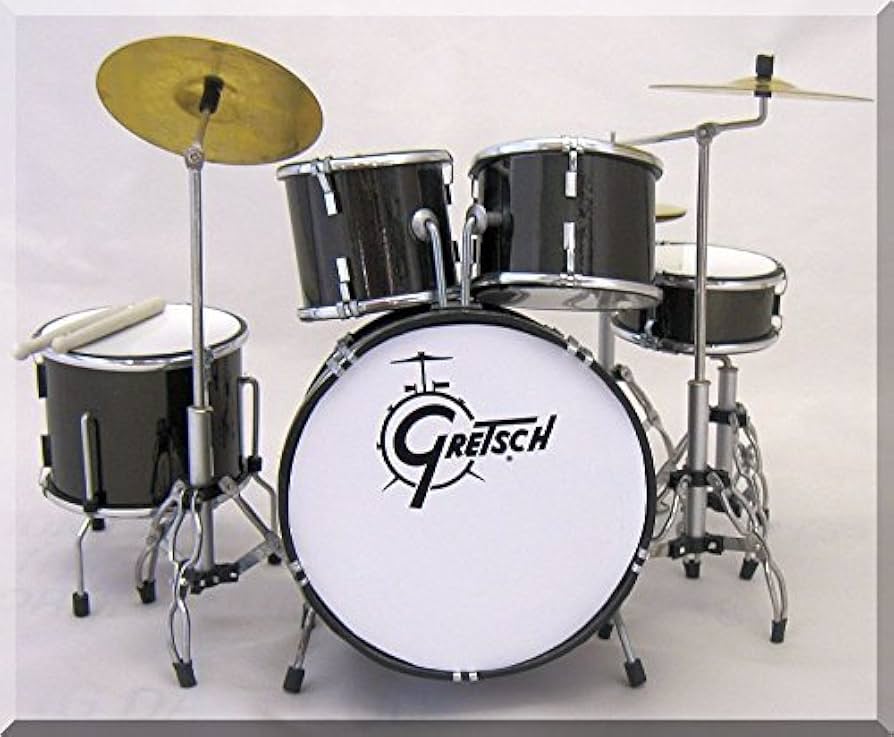 ミニチュア カリプソ スチールドラム Amazon.co.jp: GRETSCH 装飾のためのミニチュアドラムセット